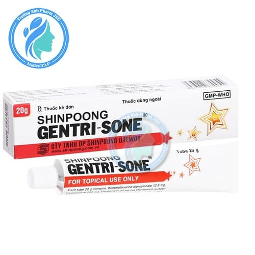 Gentrisone 20g - Thuốc điều trị bệnh viêm da của Shinpoong Daewoo
