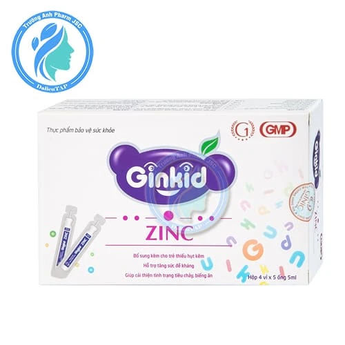Ginkid Zinc - Giúp tăng cường sức đề kháng hiệu quả