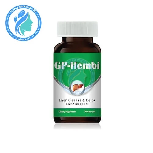 GP-Hembi - Viên uống bổ gan, thải độc gan của Mỹ