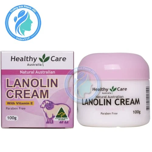 Healthy Care Lanolin Cream With Vitamin E 100ml - Kem dưỡng ẩm