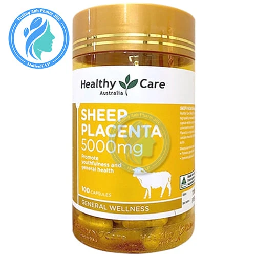 Healthy Care Sheep Placenta 5000mg - Viên uống nhau thai cừu của Úc