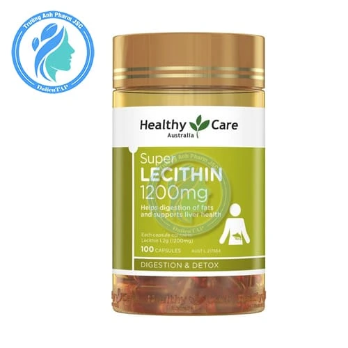 Healthy Care Super Lecithin 1200mg - Viên uống tăng cường sức khỏe nữ