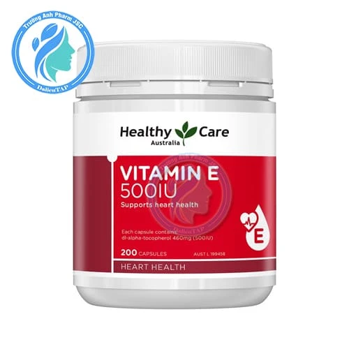 Healthy Care Vitamin E 500IU (200 viên) - Viên uống chống lão hóa