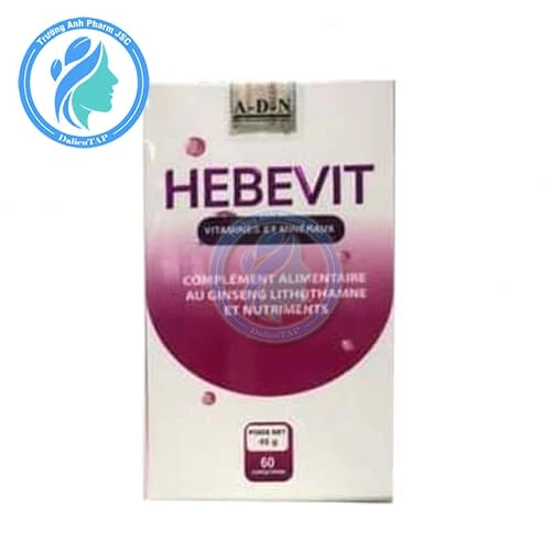 Hebevit - Bổ sung vitamin và khoáng chất cần thiết cho cơ thể