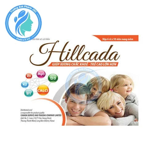 Hillcada Santex - Bổ sung Calci cho xương chắc khỏe