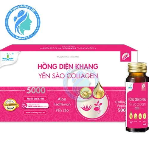 Hồng Diện Khang yến sào Collagen 5000 - Tăng cường nội tiết tố