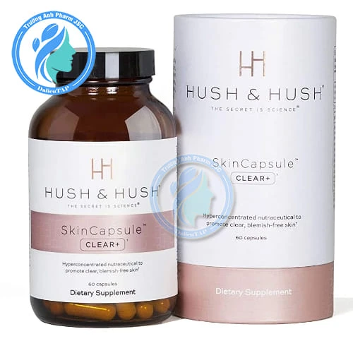Hush & Hush Skincapsule Clear+ - Viên uống giảm mụn