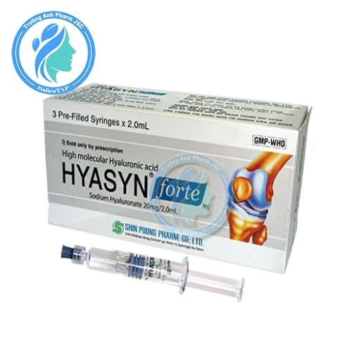 Hyasyn Forte 20mg/2ml - Thuốc điều trị viêm khớp gối