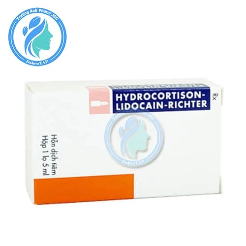 Hydrocortison-Lidocain-Richter 5ml - Thuốc điều trị các dạng viêm khớp khác nhau