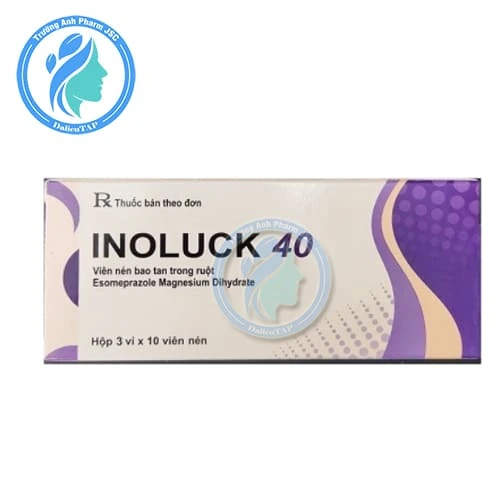 Inoluck 40 - Điều tri loét dạ dày - tá tràng hiệu quả