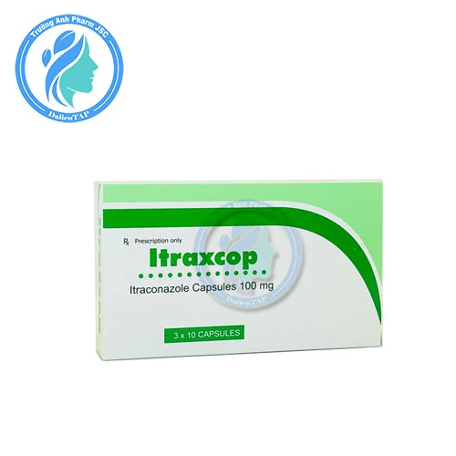 Itraxcop 100mg - Thuốc điều trị nhiễm khuẩn hiệu quả của Ấn Độ