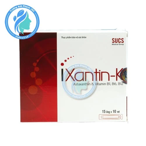 Ixantin-K - Hỗ trợ giảm nhức mỏi mắt, mờ mắt hiệu quả