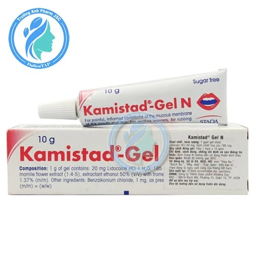 Kamistad-Gel N 10g - Điều trị triệu chứng viêm ở niêm mạc miệng
