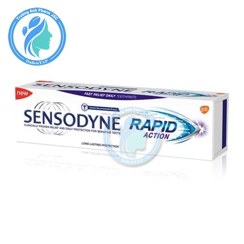 Kem đánh răng Sensodyne Rapid Relief 100g - Bảo vệ ngà răng