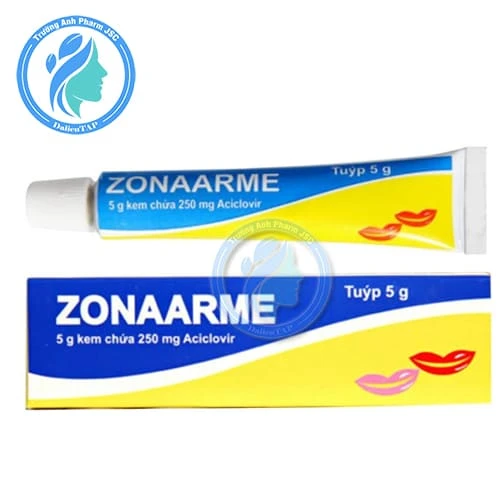 Kem Zonaarme - Điều trị thủy đậu và virus Herpes simplex