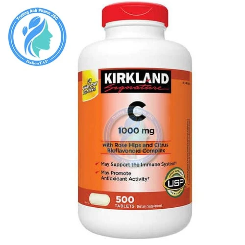 Kirkland Vitamin C 1000mg - Làm đẹp da, tăng cường sức đề kháng
