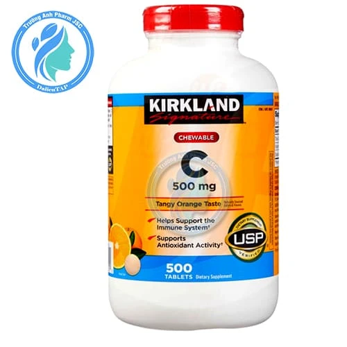 Kirkland Vitamin C 500mg - Làm đẹp da, tăng cường sức đề kháng