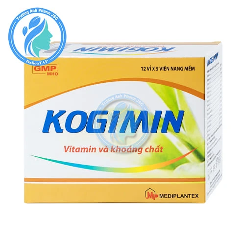 Kogimin Mediplantex - Cung cấp các vitamin và khoáng chất
