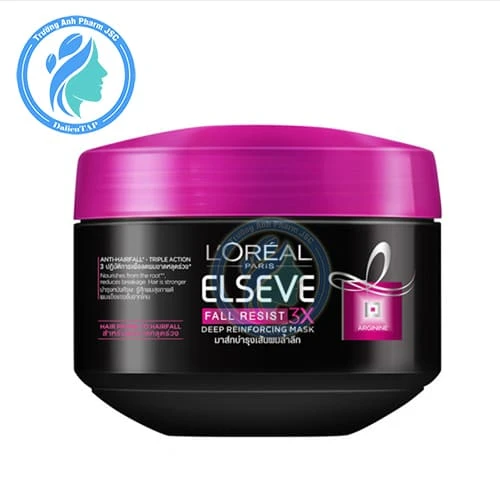 L'Oreal Elseve Fall Resist 3X Deep Reinforcing Mask 200ml - Kem ủ tóc
