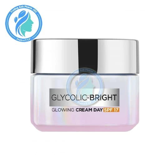 L'Oreal Glycolic-Bright Glowing Cream Day SPF17 15ml - Kem dưỡng da ban ngày