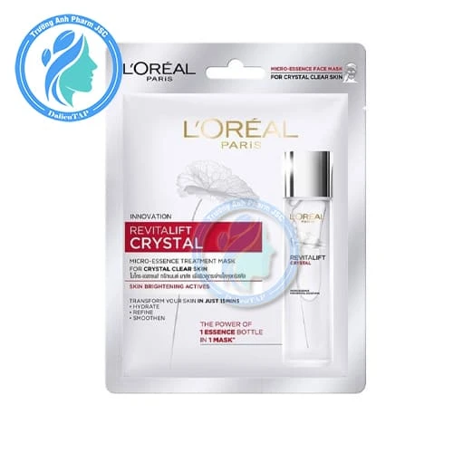 L'Oreal Revitalift Crystal Micro Essence Treatment Mask 25g - Mặt nạ cấp ẩm