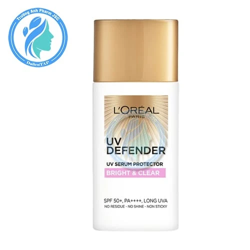 L'Oreal UV Defender Bright & Clear SPF50+ PA++++ 50ml - Kem chống nắng dạng sữa
