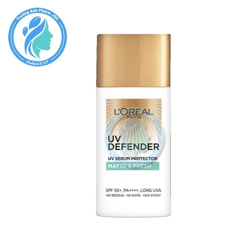 L'Oreal UV Defender Matte & Fresh SPF50+ PA++++ 50ml - Kem chống nắng cho da dầu mụn