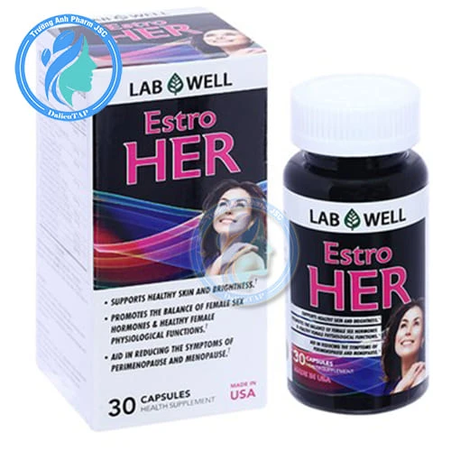 Lab Well Estro Her - Hỗ trợ tăng cường nội tiết tố và sinh lý nữ