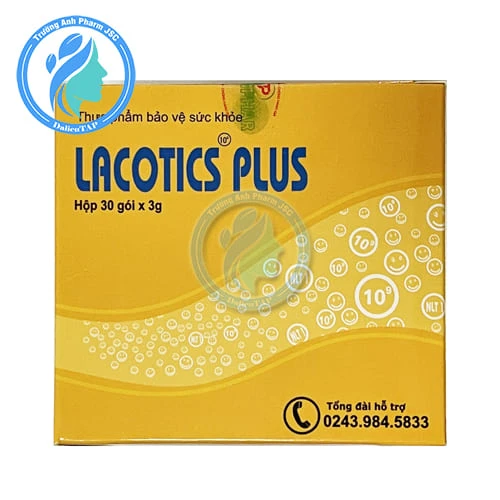 Lacotics Plus - Hỗ trợ giảm rối loạn tiêu hóa