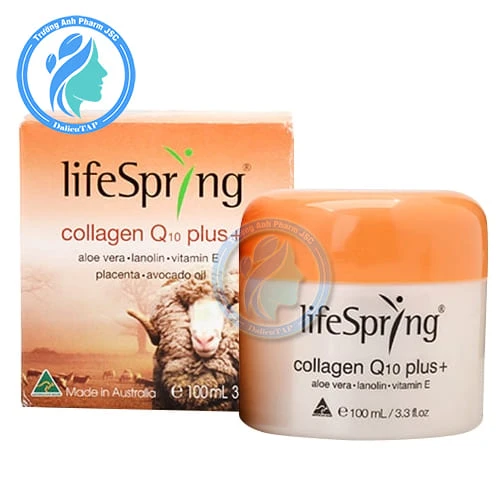 LifeSpring Collagen Q10 Plus+ 100ml - Kem dưỡng da của Úc
