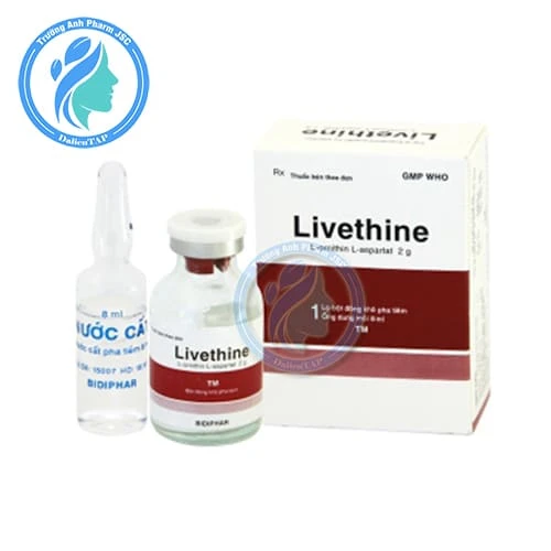 Livethine 2g/8ml Bidiphar - Thuốc điều trị bệnh não gan