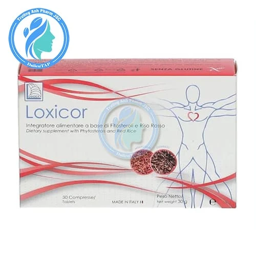 Loxicor - Viên uống hỗ trợ hạ mỡ máu hiệu quả