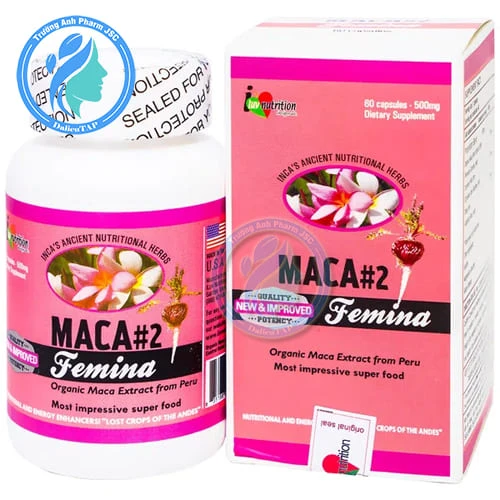 Maca#2 Femina Iluv Nutrition - Ổn định thời kỳ tiền mãn kinh