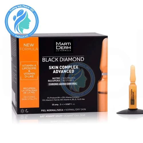 MartiDerm Black Diamond Skin Complex Advanced - Tăng cường độ đàn của da