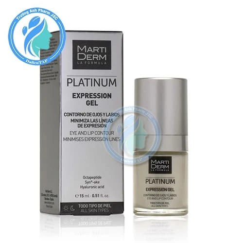 MartiDerm Platinum Expression Gel 15ml - Gel dưỡng da chống lão hóa