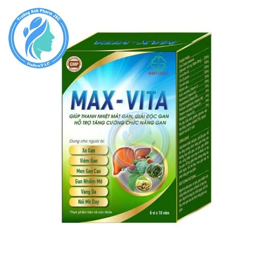 Max-vita - Viên uống hỗ trợ tăng cường chức năng gan