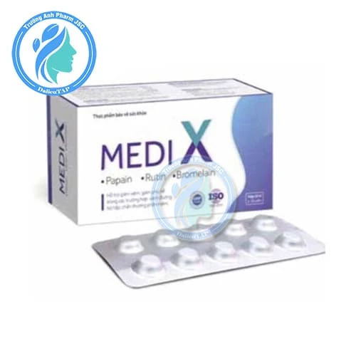 Medi X - Viên uống hỗ trợ giảm viêm, giảm phù nề