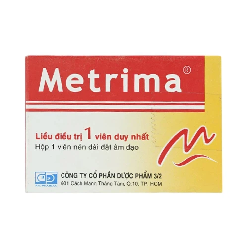 Metrima 500mg - Thuốc điều trị viêm nhiễm âm đạo hiệu quả