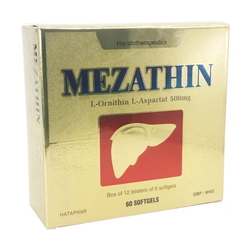 Mezathin 500mg - Thuốc giải độc gan, bảo vệ gan hiệu quả