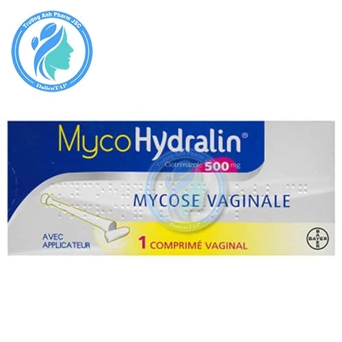 Mycohydralin 500mg Bayer - Viên đặt điều trị viêm âm đạo