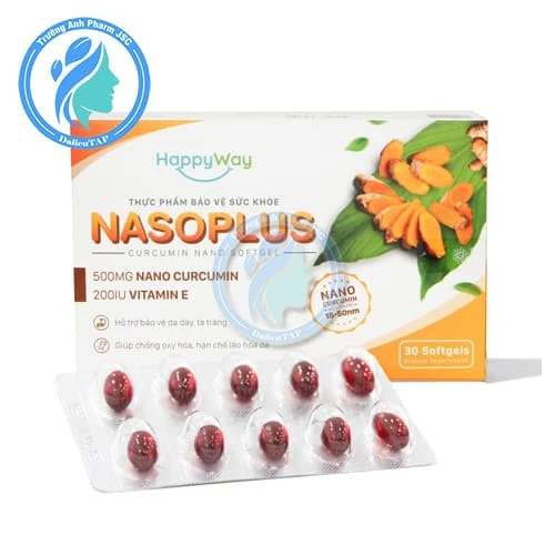 Nasoplus - Hỗ trợ bảo vệ niêm mạc dạ dày, hạn chế lão hóa da