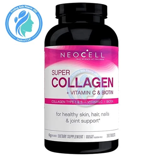 Neocell Super Collagen +C +Biotin 360 Viên - Làm đẹp da và tóc