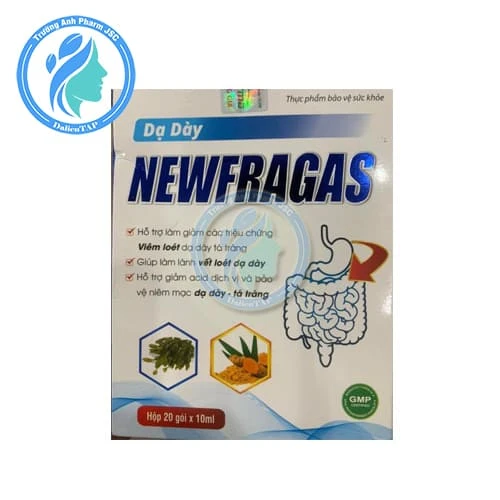 Newfragas - Hỗ trợ làm giảm triệu chứng viêm loét dạ dày tá tràng