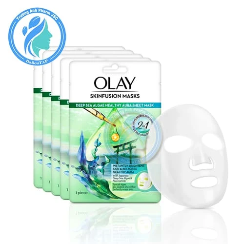 Olay Skinfusion Masks Deep Sea 28g - Mặt nạ tảo biển