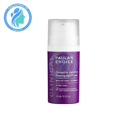 Paula's Choice Clinical Ceramide-Enriched Firming Eye Cream 15ml - Kem chống lão hóa vùng da mắt