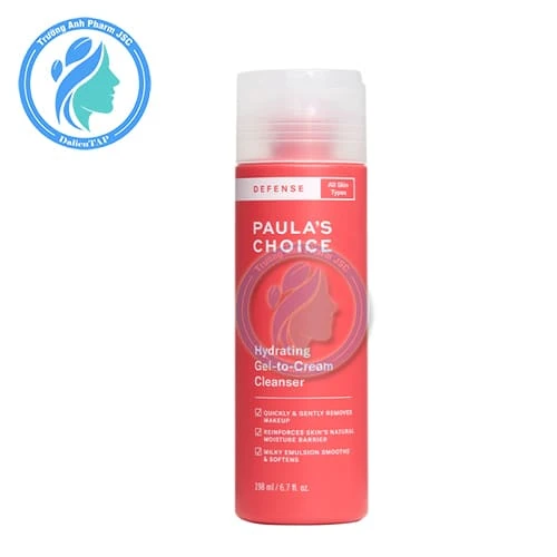 Paula's Choice Defense Hydrating Gel-To-Cream Cleanser 198ml - Sữa rửa mặt làm sạch da