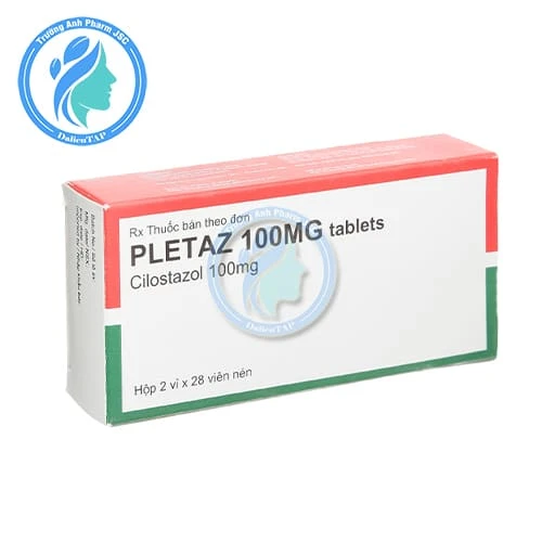 Pletaz 100mg Tablets - Thuốc điều trị bệnh lý mạch máu ngoại biên ...