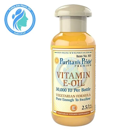 Puritan's Pride Vitamin E-Oil 30.000IU - Dưỡng da, làm liền sẹo