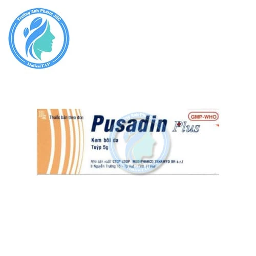 Pusadin plus - Điều trị các bệnh ngoài da đáp ứng với corticoid