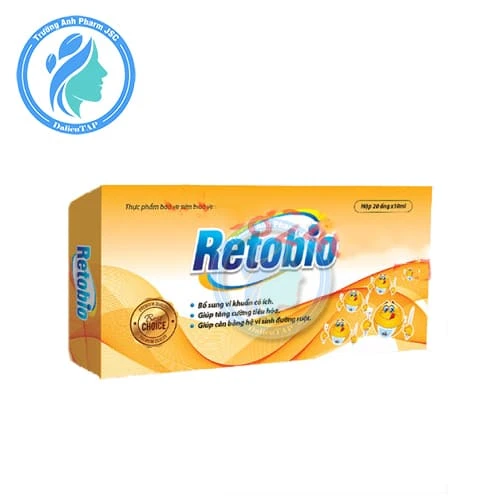 Retobio - Hỗ trợ bổ sung vi khuẩn có ích, tăng cường tiêu hóa